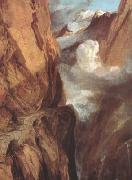 The Saint Gotthard Pass (mk10) Joseph Mallord William Turner